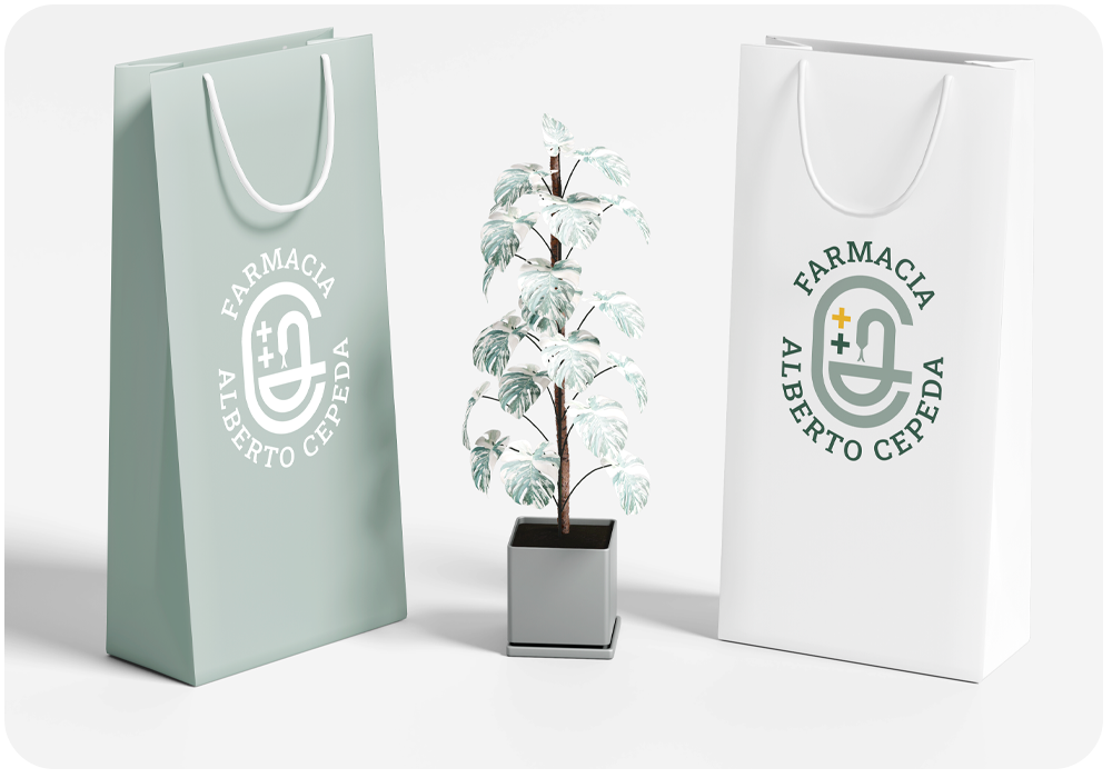 bolsa encargo exprés Farmacia Alberto Cepeda