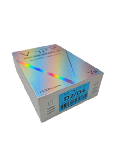 VYPR LED V3X SERIES D2/D4 BULBS - SELECTABLE KELVIN COLORS - 6000K, 7500K, 9000K