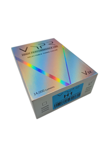 VYPR LED V3X SERIES H1 BULBS - SELECTABLE KELVIN COLORS - 6000K, 7500K, 9000K