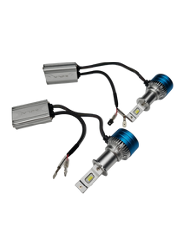 VYPR LED V3X SERIES H3 BULBS - SELECTABLE KELVIN COLORS - 6000K, 7500K, 9000K