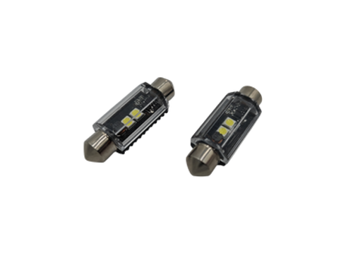VYPR LED - 39MM WHITE FESTOON CANBUS LED BULBS - PAIR