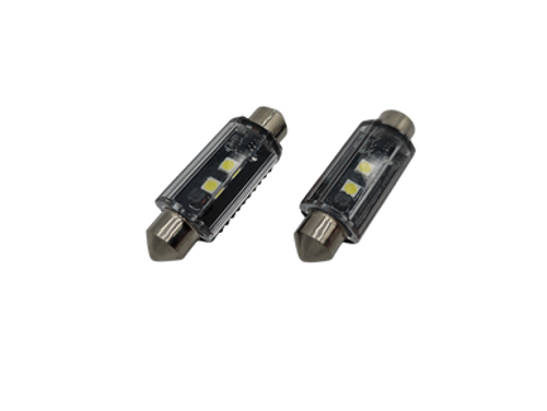 VYPR LED - 41MM WHITE FESTOON CANBUS LED BULBS - PAIR