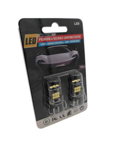 VYPR LED T15 WHITE 15 SMD LED BULBS - CANBUS - PAIR