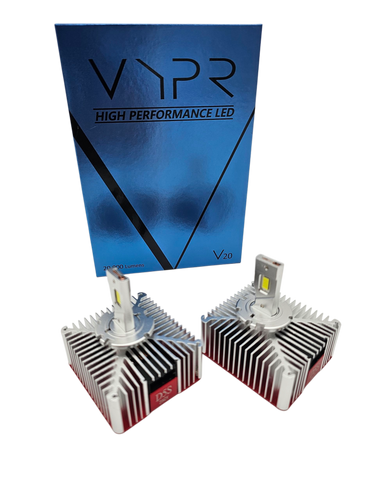 VYPR V20 SERIES 20K D5 PLUG-N-PLAY HID TO  LED BULBS - MUST USE FACTORY HID BALLASTS