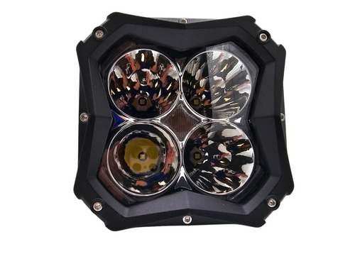 VYPR EXTREME OFFROAD 5" SPOT HIGH INTENSITY LED LIGHTS WITH AMBER DRL FUNCTION &  RELAY AND HARNESS