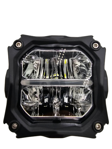 VYPR EXTREME OFFROAD 3" FLOOD HIGH INTENSITY LED LIGHTS WITH AMBER DRL FUNCTION &  RELAY AND HARNESS