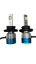 VYPR LED V3X SERIES H13/9008 BULBS - SELECTABLE KELVIN COLORS - 6000K, 7500K, 9000K