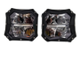 VYPR EXTREME OFFROAD 5" FLOOD HIGH INTENSITY LED LIGHTS WITH AMBER DRL FUNCTION &  RELAY AND HARNESS