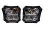 VYPR EXTREME OFFROAD 5" FLOOD HIGH INTENSITY LED LIGHTS WITH AMBER DRL FUNCTION &  RELAY AND HARNESS