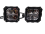 VYPR EXTREME OFFROAD 3" FLOOD HIGH INTENSITY LED LIGHTS WITH AMBER DRL FUNCTION &  RELAY AND HARNESS