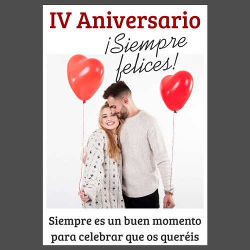 Lona para celebraciones Foto Completa