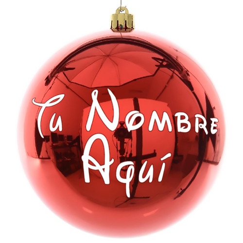 Bola de Navidad personalizada