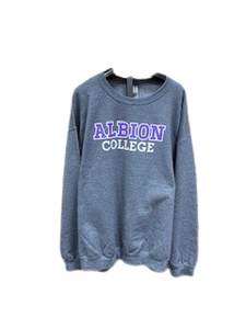 Crewneck "Albion College" Grey