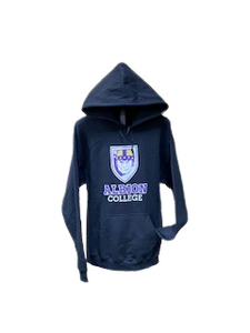 Black Hoodie "Albion College" with Briton Shield