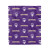 Logo Brands T260PS OPP Blanket:Purple:ADJ
