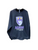 Crewneck "Albion College" with Briton Shield - Black