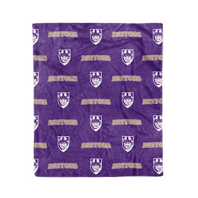 Logo Brands T260PS OPP Blanket:Purple:ADJ