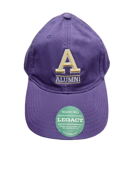Purple Legacy "A" Alumni Hat