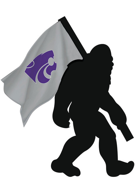 Purple K-State Wildcats 12 inch Bigfoot Desk Accessory