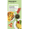Promotional banner for Progress showing omelettes with eggs, tomatoes and greens; celebrates 90 years.