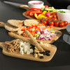 Mini Deep Fat Fryer Set With 3 Bamboo Chopping Boards