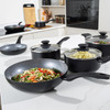 Marble Ceramic Non-Stick 2 Piece 20 cm Saucepan & 24 cm Stockpot Set