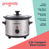 Box for Progress 1.5 litre slow cooker with images of food and energy saving offer
