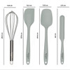 Go Bake! 4 Piece Silicone Kitchen Utensils Set