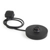 Black replacement base with lead for electric kettle shown on white background