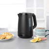 Kettle, 2 Slice Toaster & Microwave Set - Black