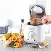 Compact Deep Fat Fryer with Removable Cooking Basket, 1 L