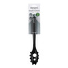 Black spaghetti spoon with integrated portion guide in Progress branded packaging
