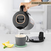 Black/Gold Electric Cordless Jug Kettle, 1.7 L Capacity