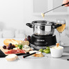 Swiss Fondue Set, Includes 8 Dipping Forks, 1.4 L