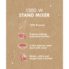 Go Bake Electric Stand Mixer - Blue