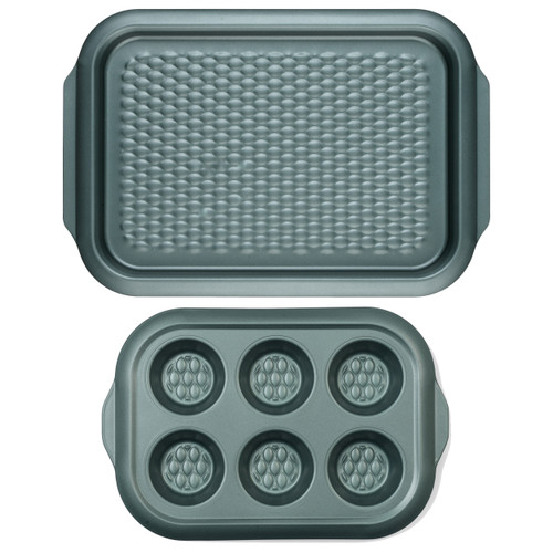 Shimmer Baking Tray & Muffin Tin Set