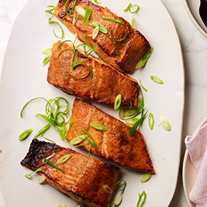 Salmon with Salsa Verde