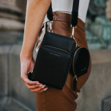 Iris Tech Crossbody {Black}