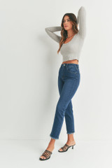 Demi Straight Leg Jean {DP668}