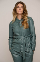 Milou BD Overshirt Jacket {Teal}