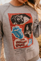 Rolling Stones Fleece PO {Grey}
