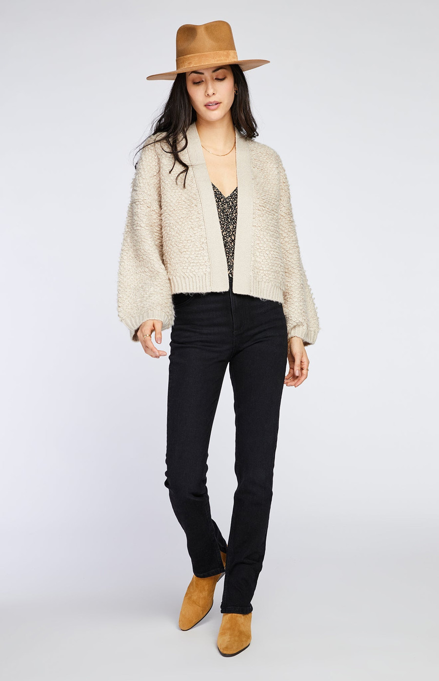 Naya Cardigan {Oat}