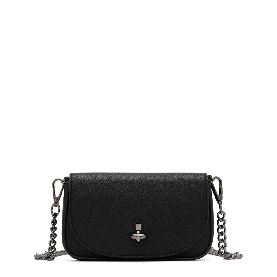 Desi Chain Crossbody {Black}