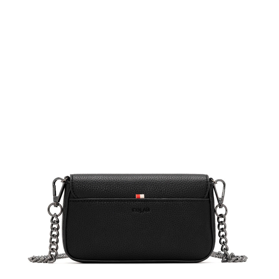 Desi Chain Crossbody {Black}