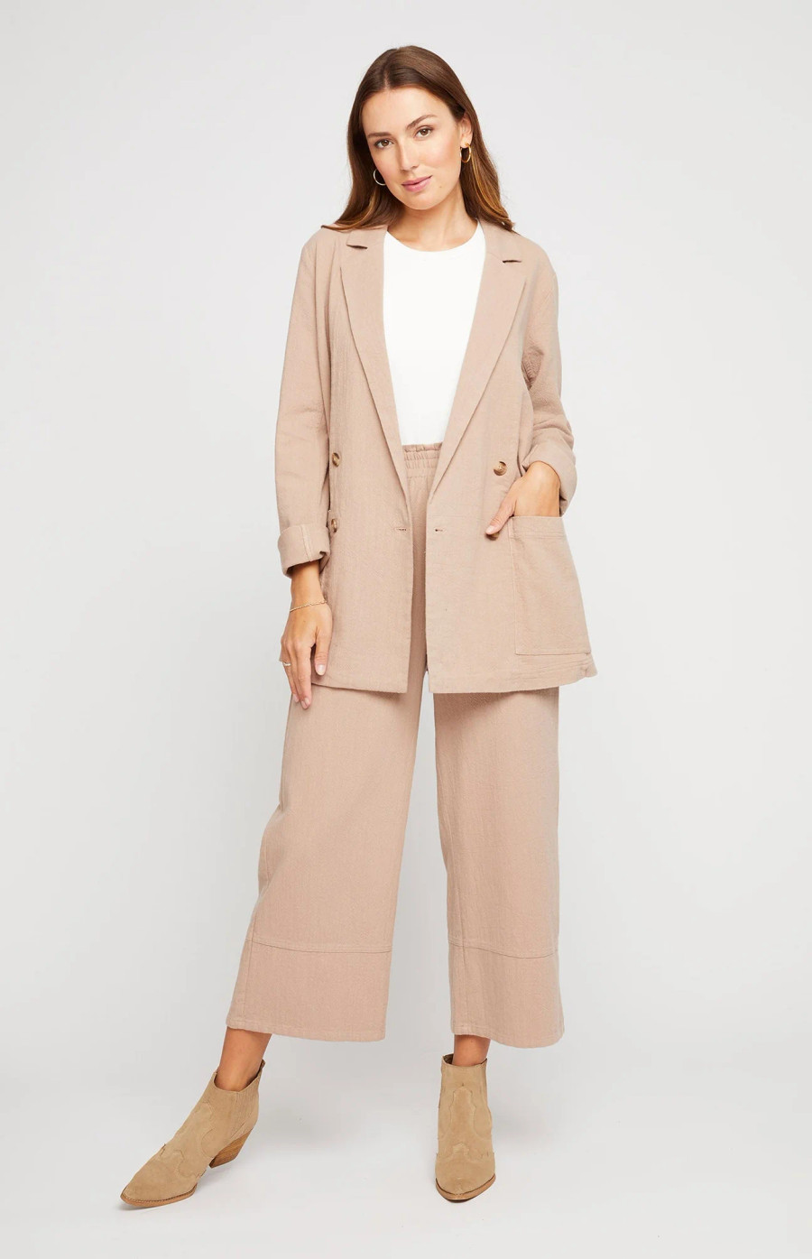 Field Blazer {Almond}