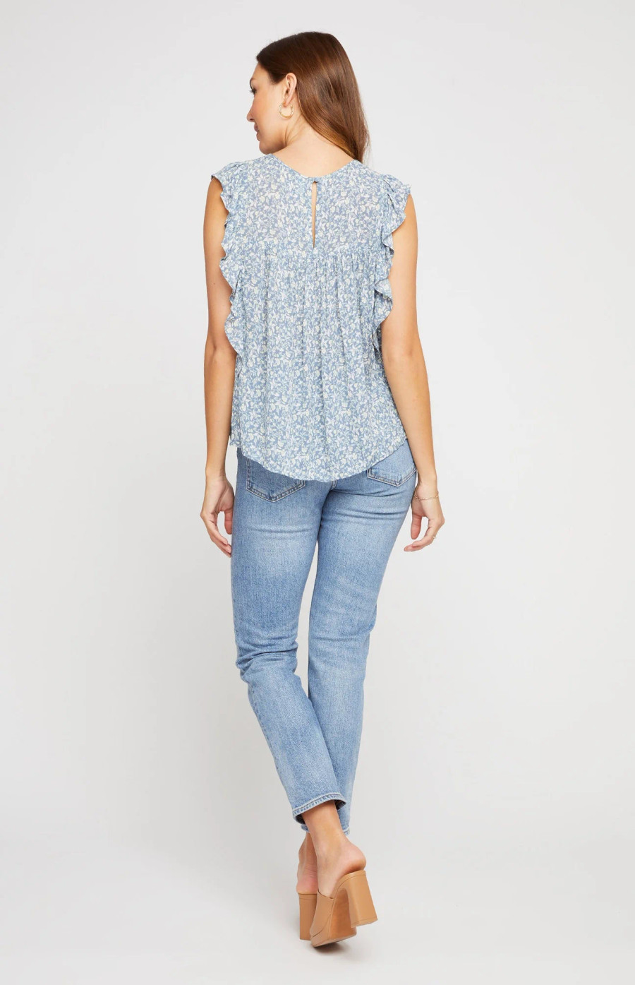 Leona Blouse Top {Pacific}