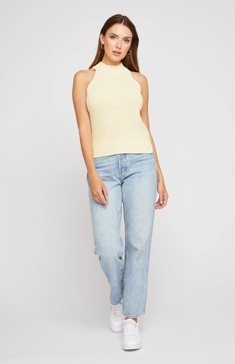 Jasper Knit Tank {Lemon}