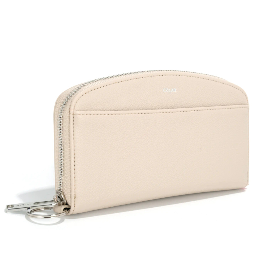 Isla Curved Wallet {Stone}