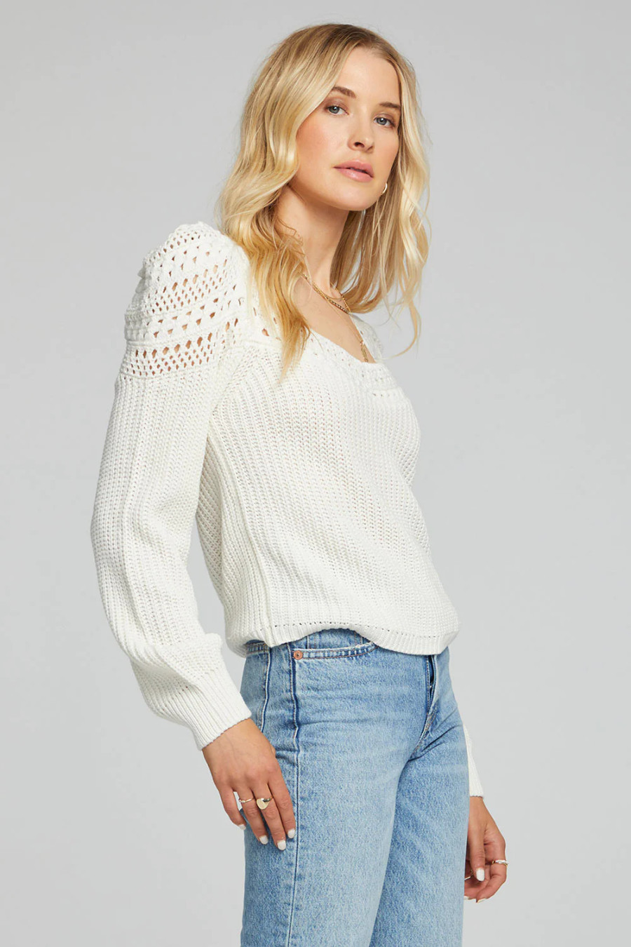 Corrine Sweater {Cream}