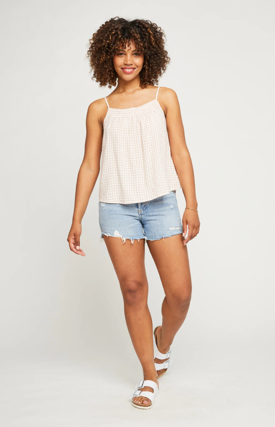 Suzanne Gingham Top {Tuscan}